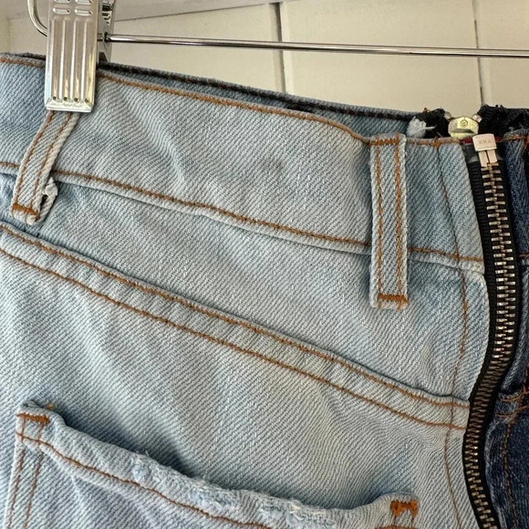 REVICE DENIM Zip up Jean shorts - Picture 4 of 6